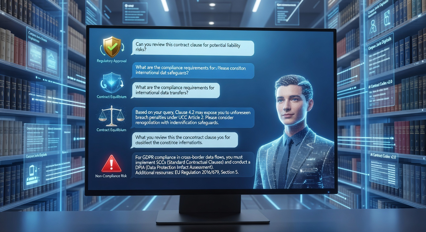 AI Legal Chatbot Interface